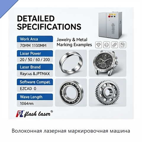 Волоконная лазерная маркировочная машина