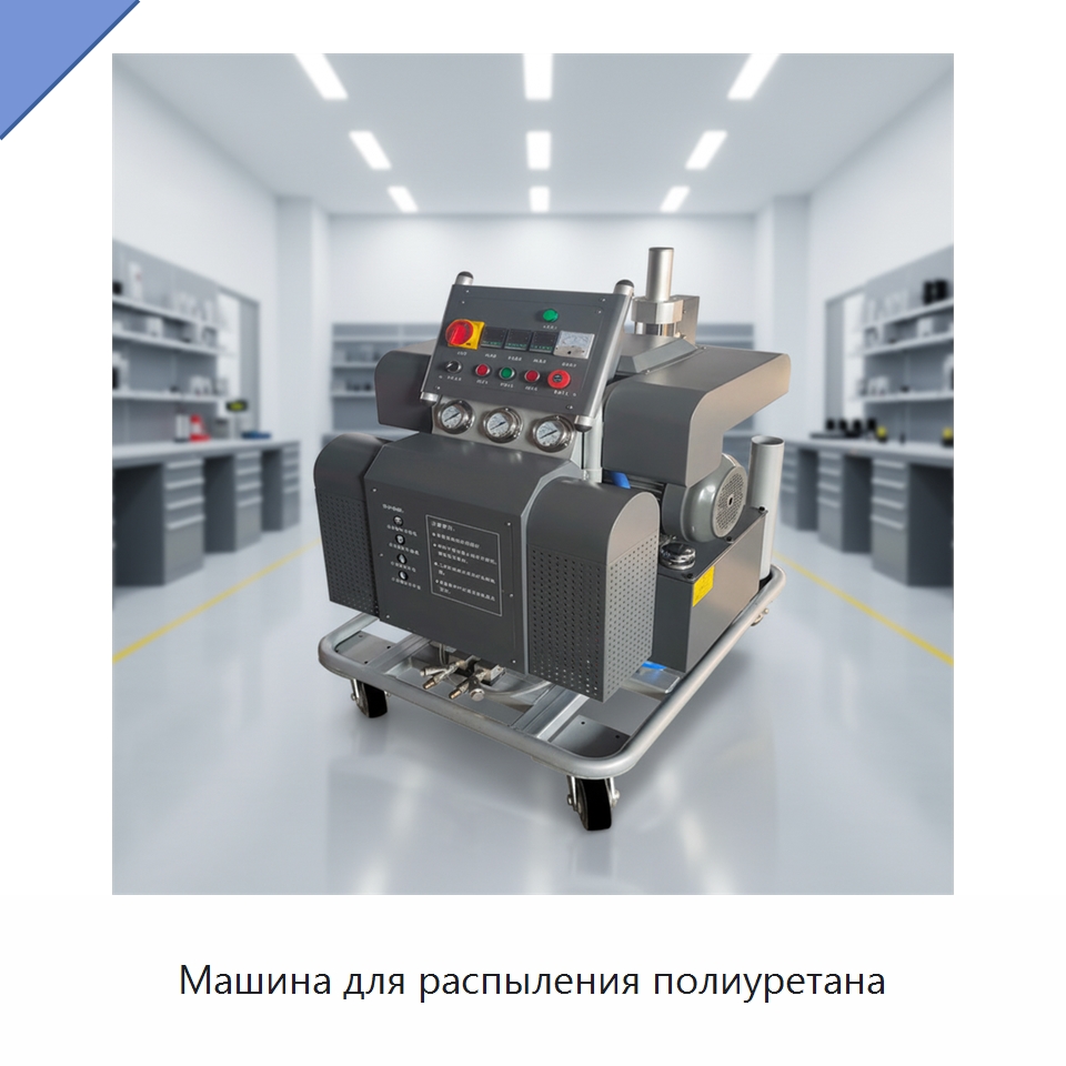 Машина для распыления полиуретана — Оборудование для производства пеноматериалов