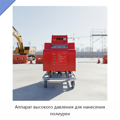Аппарат высокого давления для нанесения полиуреи