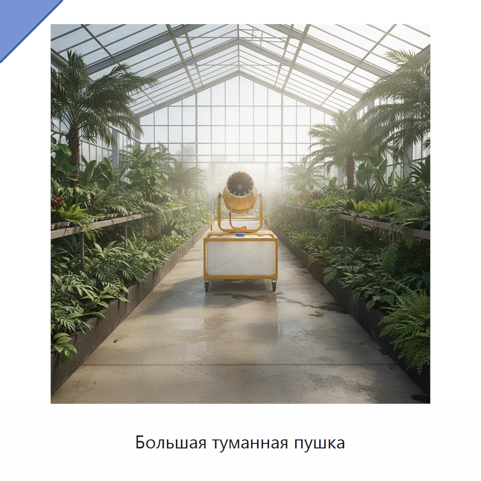 Большая туманная пушка — Сельскохозяйственные опрыскиватели