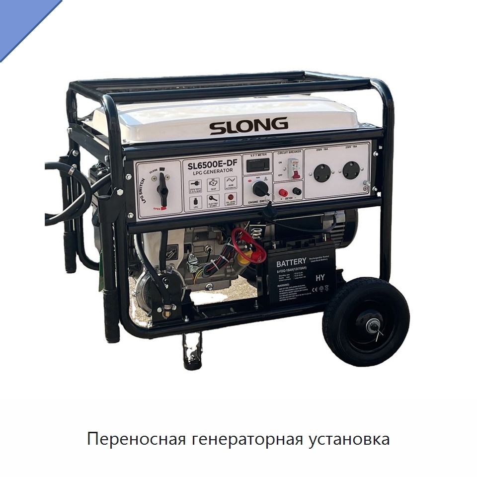 Переносная генераторная установка — Бензиновые генераторы