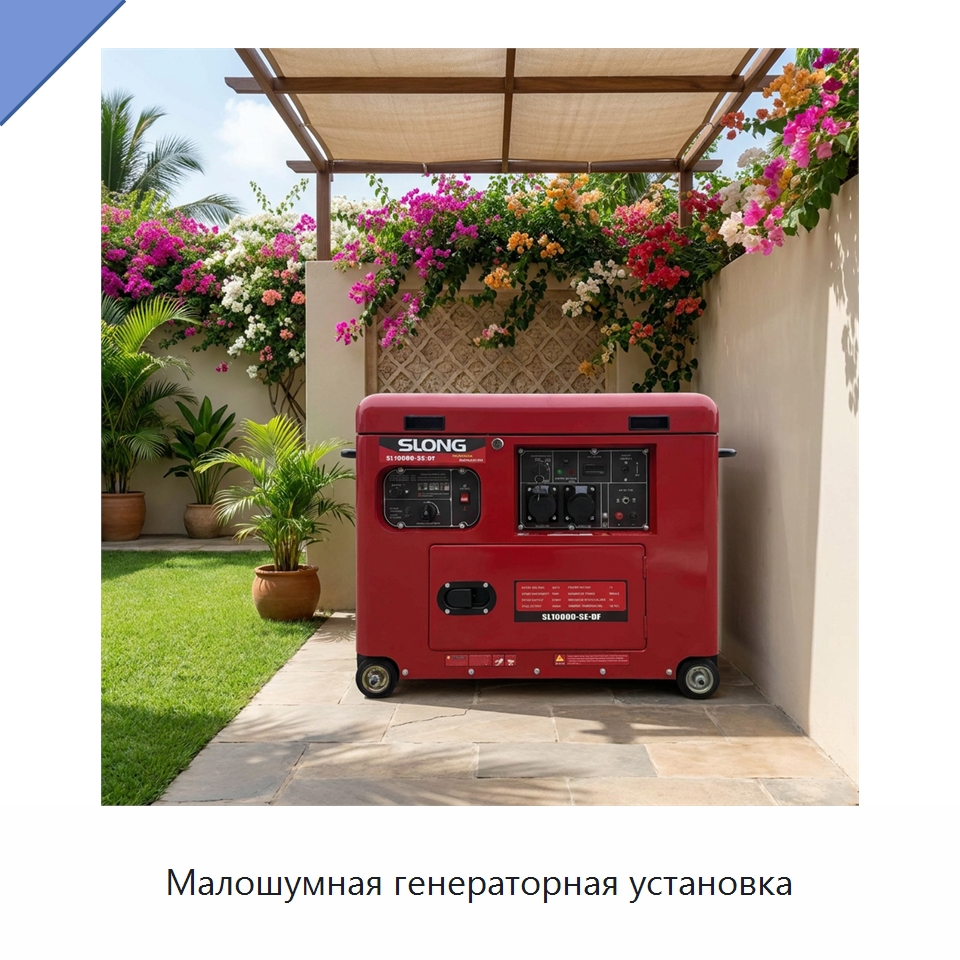 Малошумная генераторная установка — Бензиновые генераторы