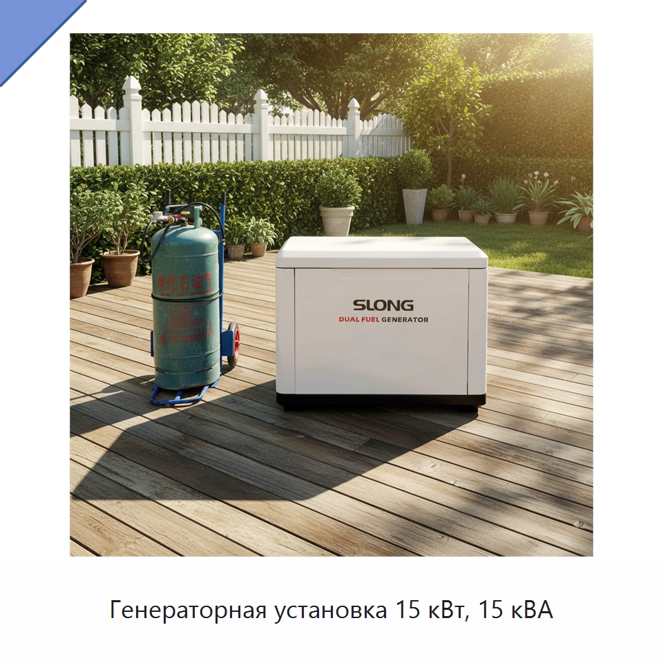 Генераторная установка 15 кВт, 15 кВА — Газотурбинные генераторы