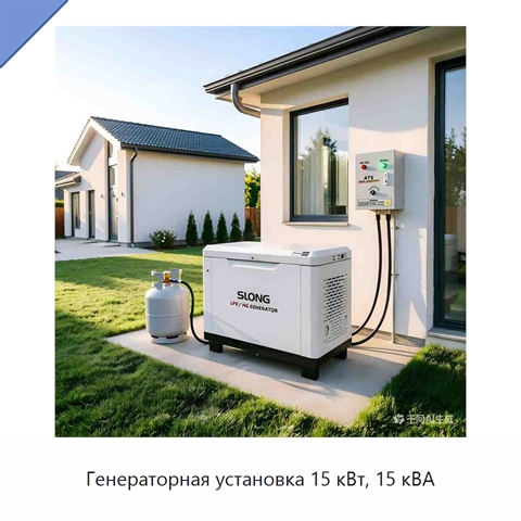 Генераторная установка 15 кВт, 15 кВА