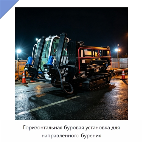 Горизонтальная буровая установка для направленного бурения