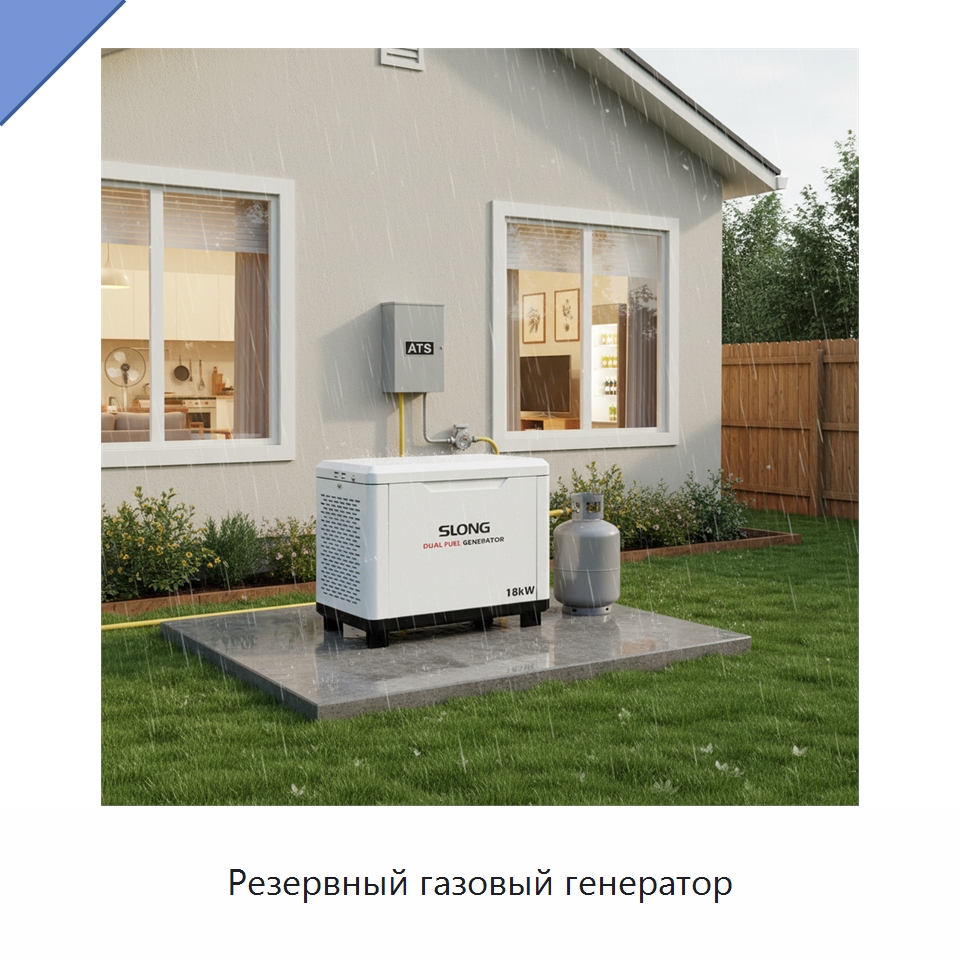 Резервный газовый генератор — Бензиновые генераторы
