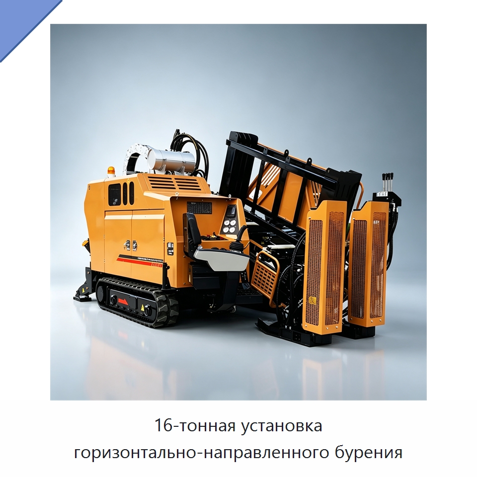 16-тонная установка горизонтально-направленного бурения — Горнодобывающее оборудование