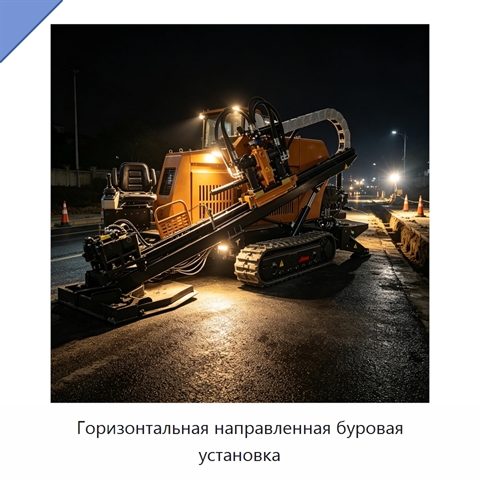 Горизонтальная направленная буровая установка