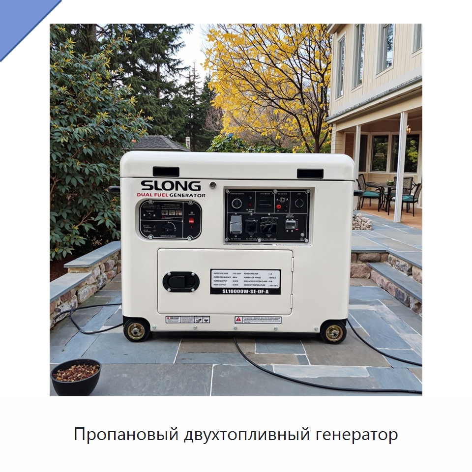 Пропановый двухтопливный генератор — Газотурбинные генераторы