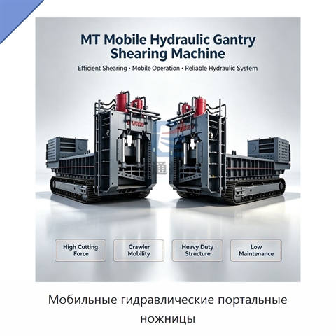 Мобильные гидравлические портальные ножницы