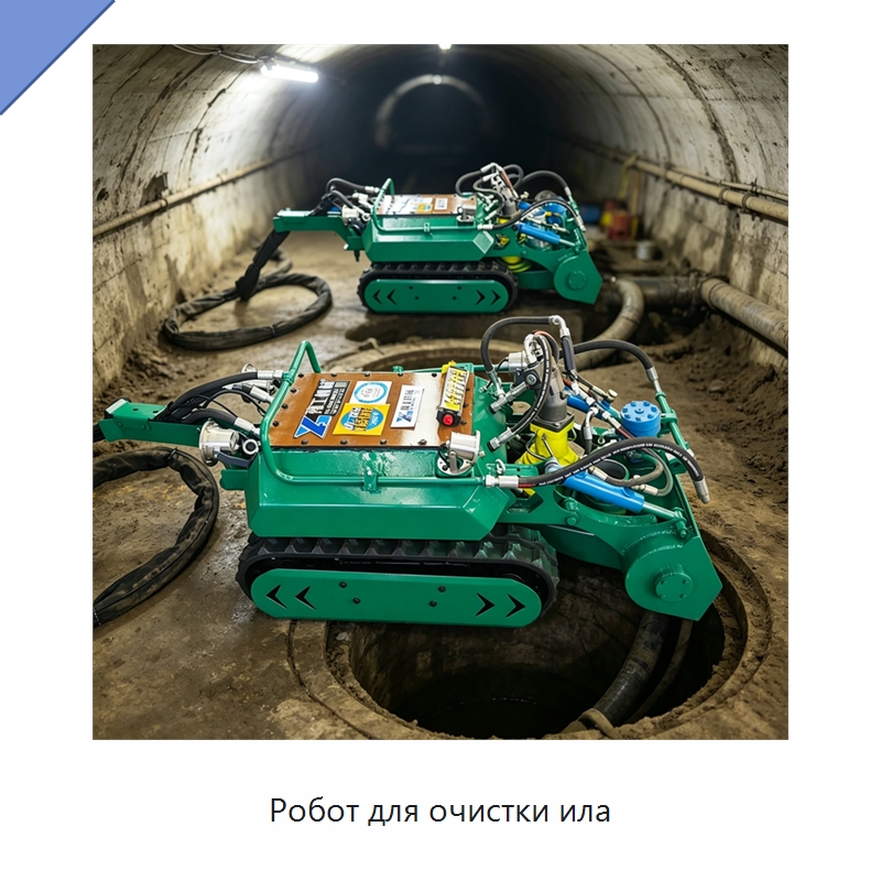 Робот для очистки ила — Специальная строительная техника