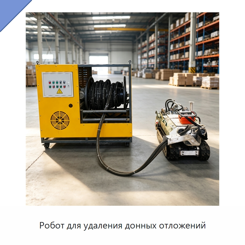Робот для удаления донных отложений — Специальная строительная техника
