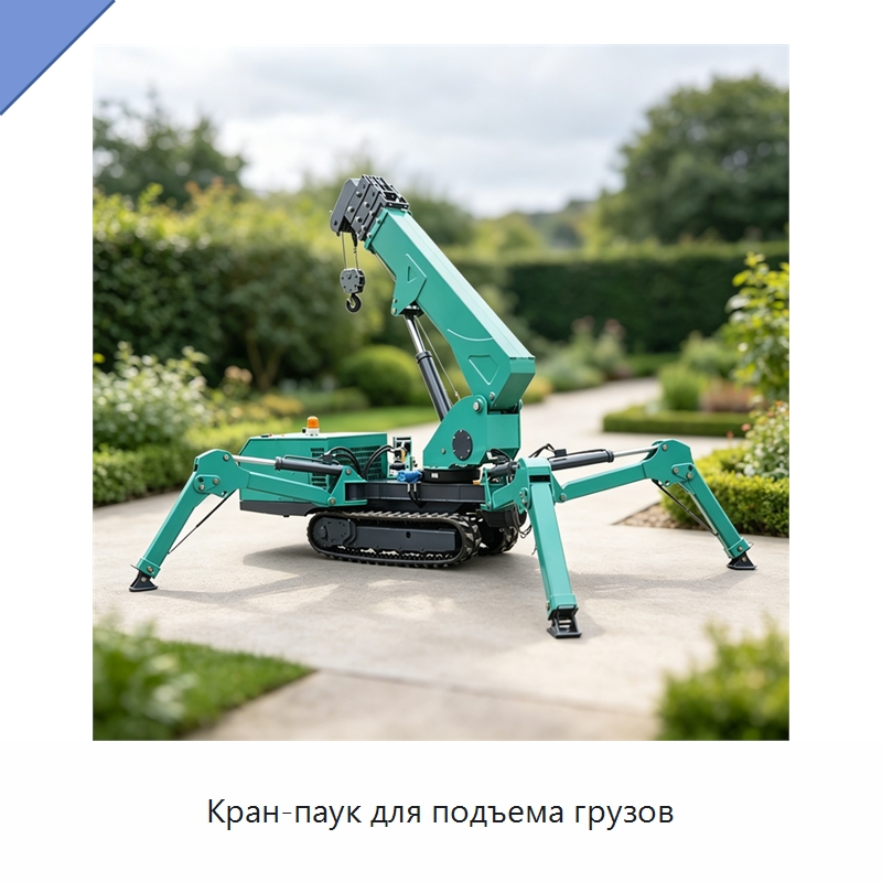 Кран-паук для подъема грузов — Краны