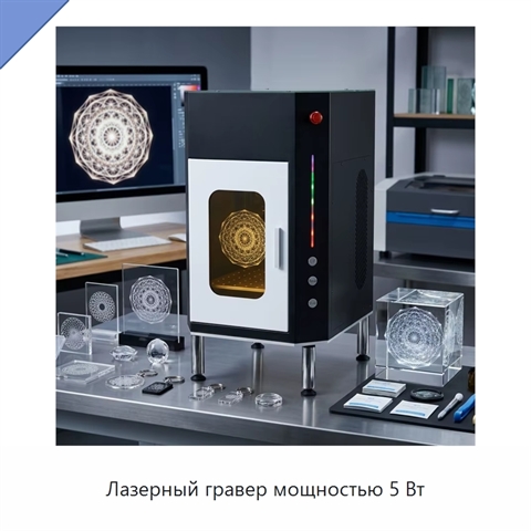 Лазерный гравер мощностью 5 Вт