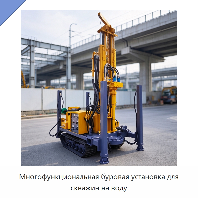 Многофункциональная буровая установка для скважин на воду — Горнодобывающее оборудование