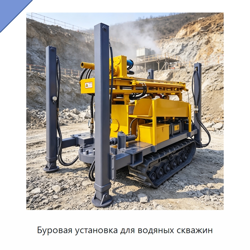 Буровая установка для водяных скважин — Горнодобывающее оборудование