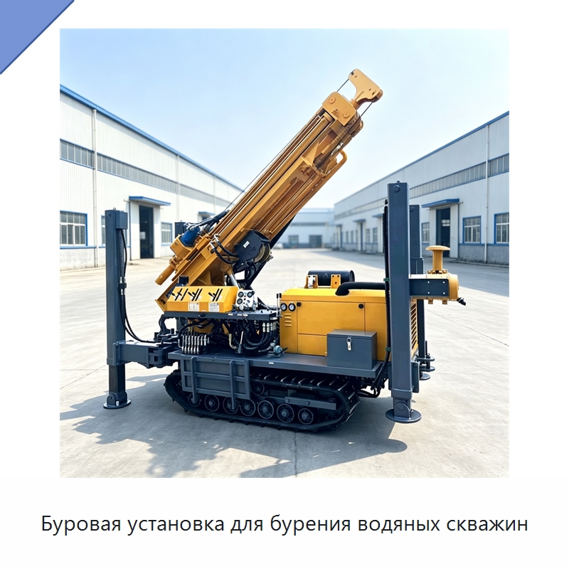 Буровая установка для бурения водяных скважин — Горнодобывающее оборудование