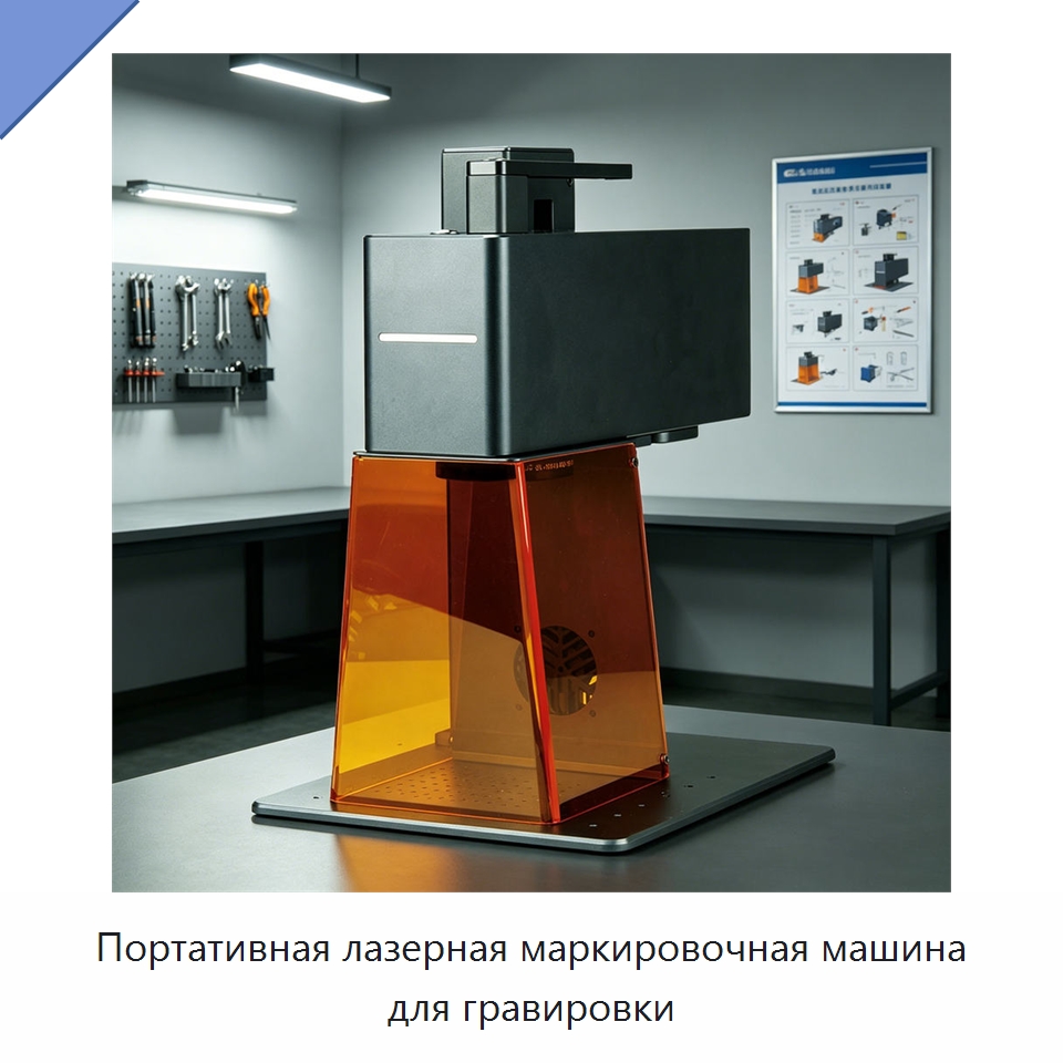 Портативная лазерная маркировочная машина для гравировки — Лазерные маркировочные станки