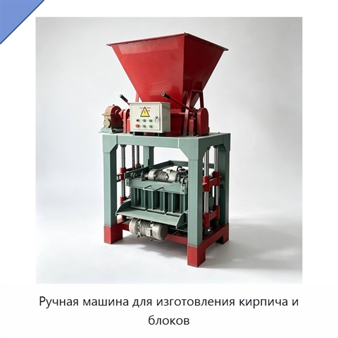 Ручная машина для изготовления кирпича и блоков