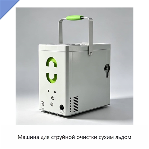 Машина для струйной очистки сухим льдом