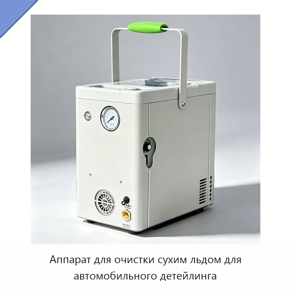 Аппарат для очистки сухим льдом для автомобильного детейлинга — Специальное оборудование для производства строительных материалов