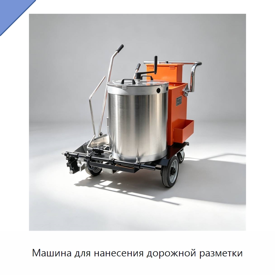 Машина для нанесения дорожной разметки — Дорожная техника