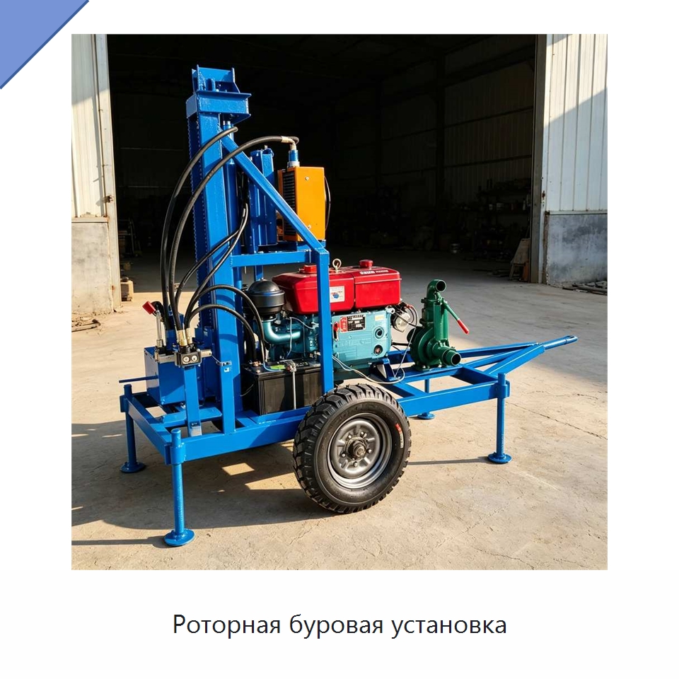 Роторная буровая установка — Специальное оборудование для производства строительных материалов