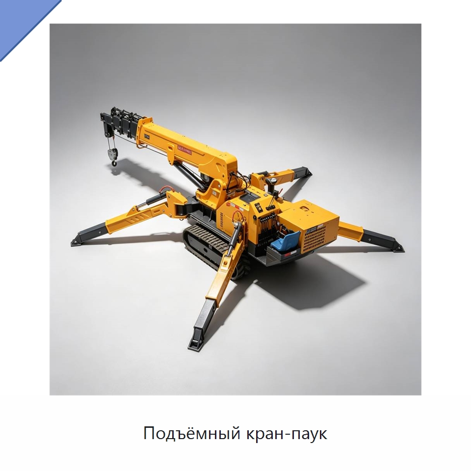 Подъёмный кран-паук — Краны