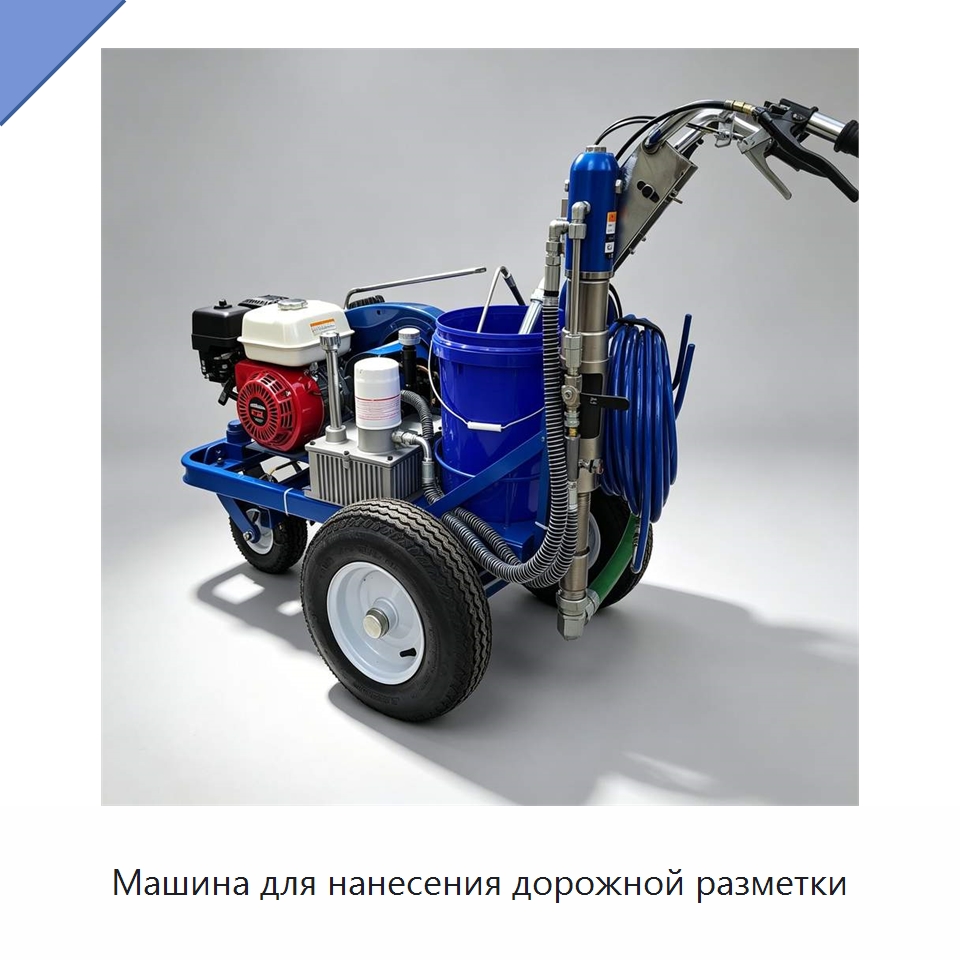 Машина для нанесения дорожной разметки — Дорожная техника