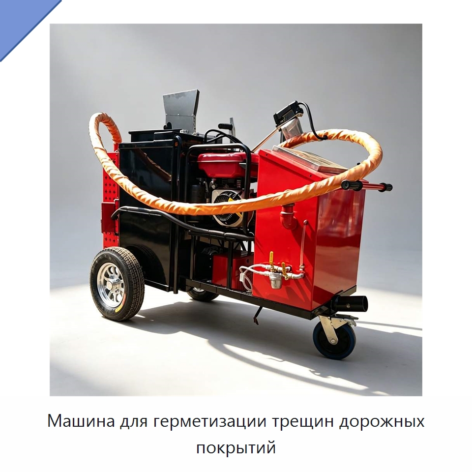 Машина для герметизации трещин дорожных покрытий — Специальное оборудование для производства строительных материалов