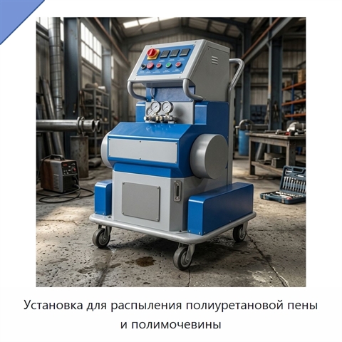 Установка для распыления полиуретановой пены и полимочевины
