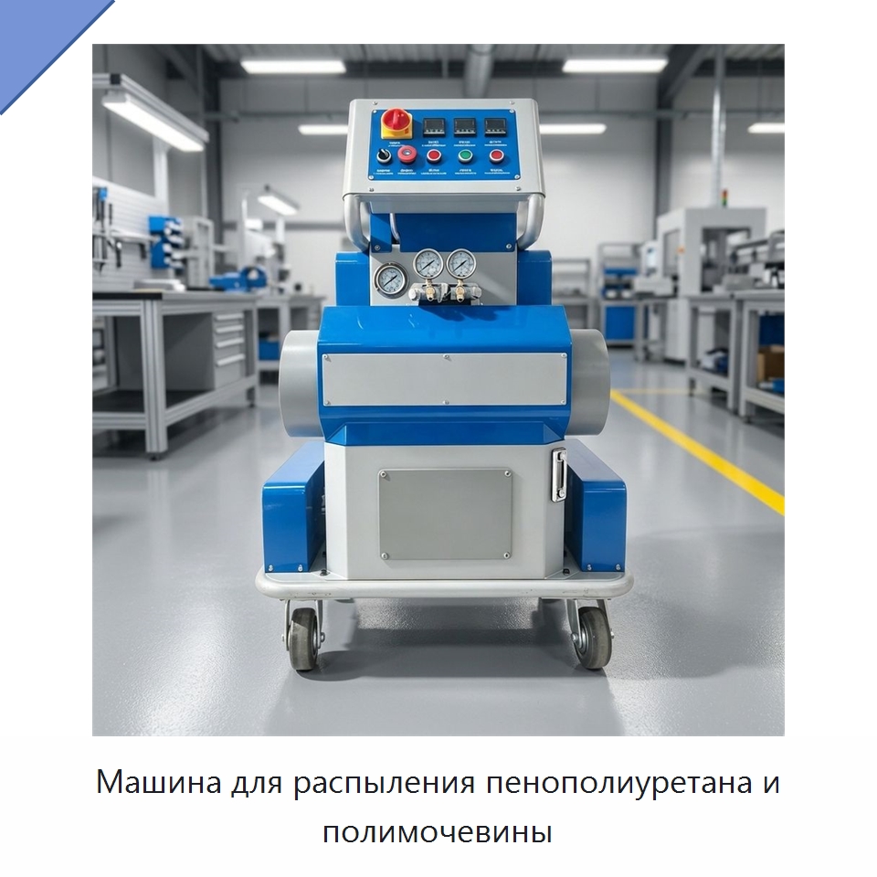 Машина для распыления пенополиуретана и полимочевины — Специальная строительная техника