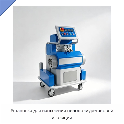 Установка для напыления пенополиуретановой изоляции