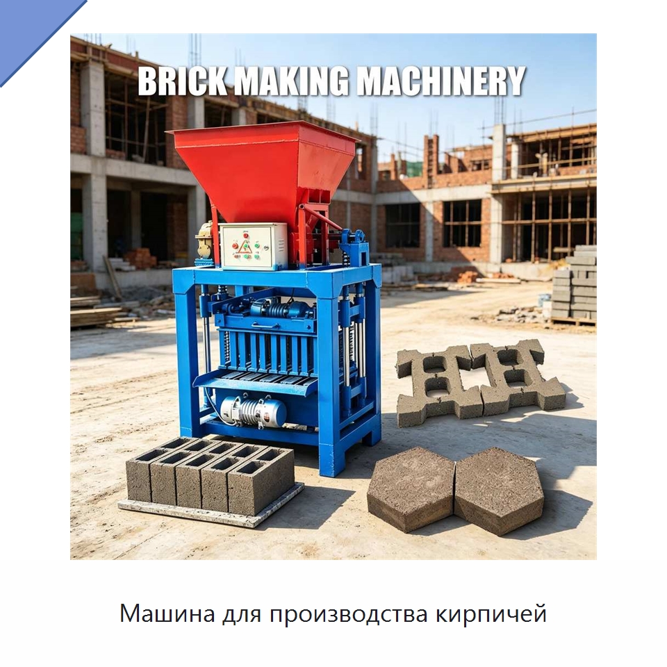 Машина для производства кирпичей