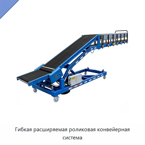 Гибкая расширяемая роликовая конвейерная система