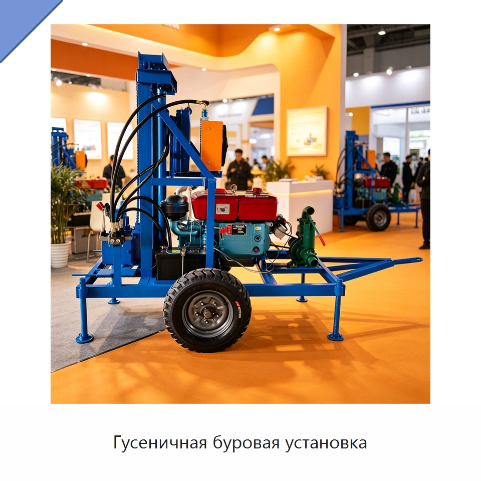 Гусеничная буровая установка — Специальное оборудование для производства строительных материалов