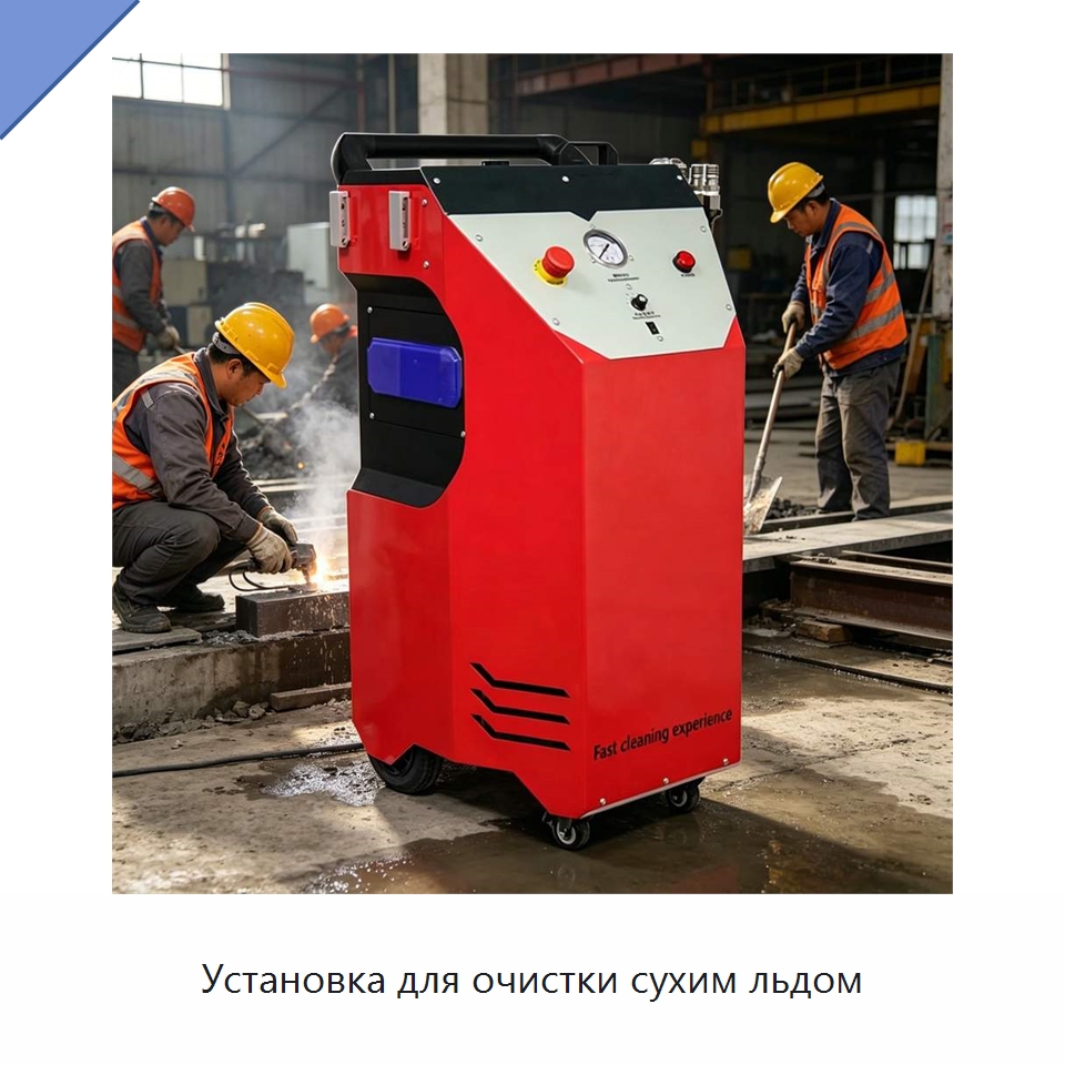 Установка для очистки сухим льдом — Специальное оборудование для производства строительных материалов