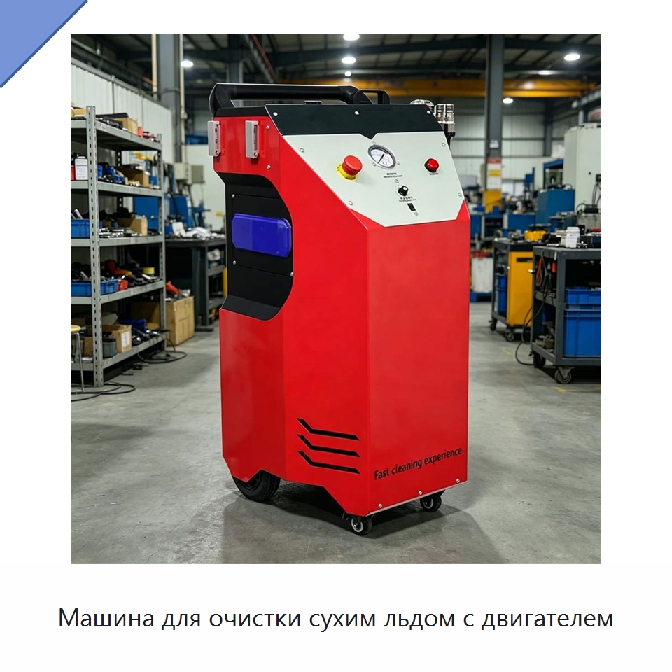 Машина для очистки сухим льдом с двигателем — Специальное оборудование для производства строительных материалов