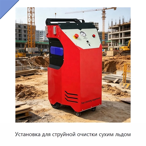 Установка для струйной очистки сухим льдом