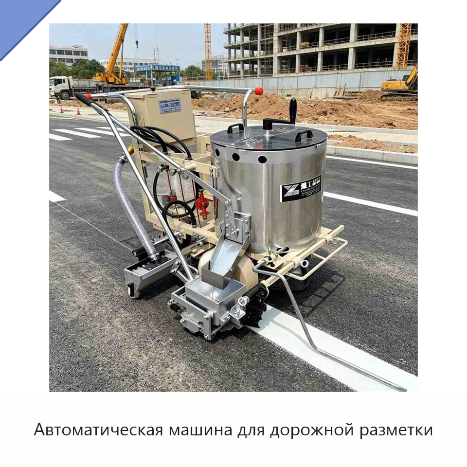 Автоматическая машина для дорожной разметки — Дорожная техника