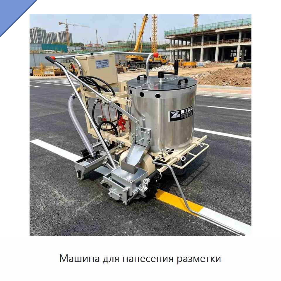 Машина для нанесения разметки — Дорожная техника