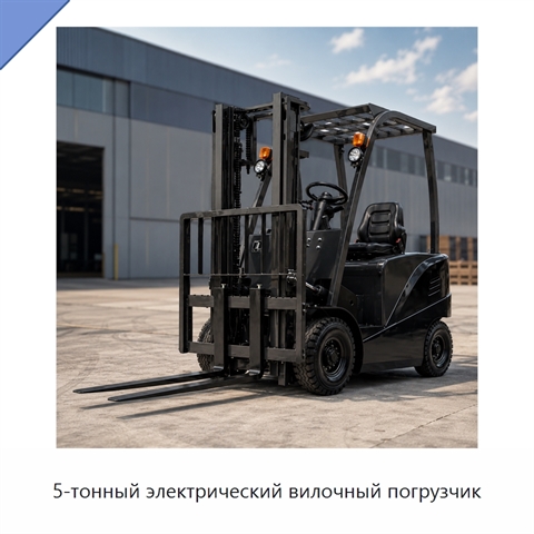 5-тонный электрический вилочный погрузчик