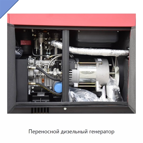 Переносной дизельный генератор
