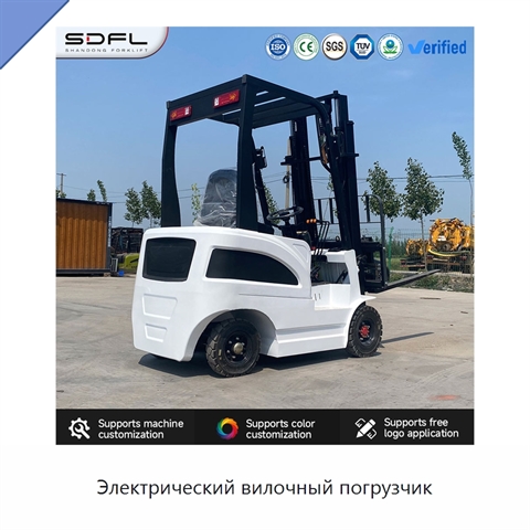 Электрический вилочный погрузчик