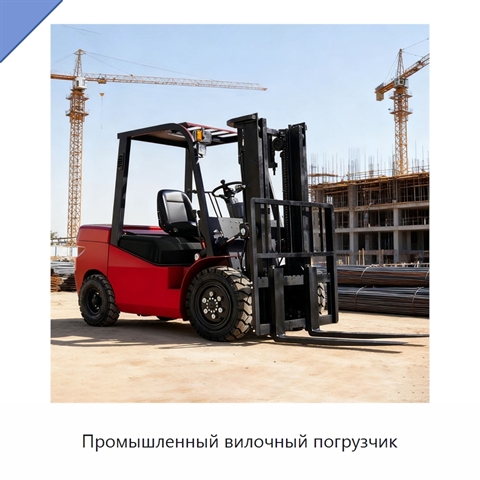 Промышленный вилочный погрузчик