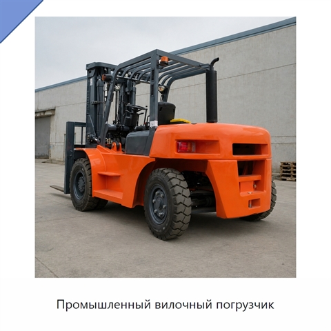 Промышленный вилочный погрузчик