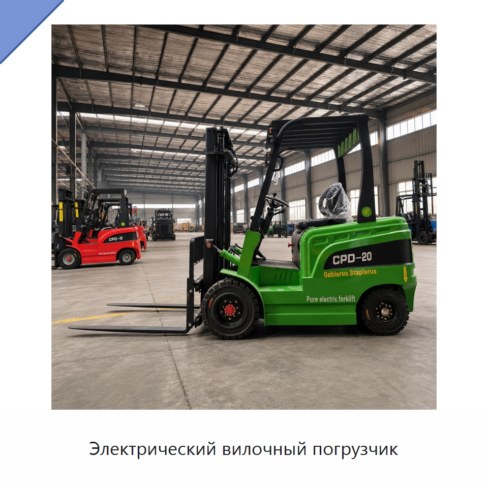 Электрический вилочный погрузчик — Вилочные погрузчики