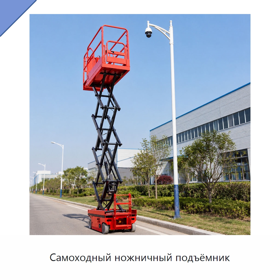 Самоходный ножничный подъёмник — Подъемные столы