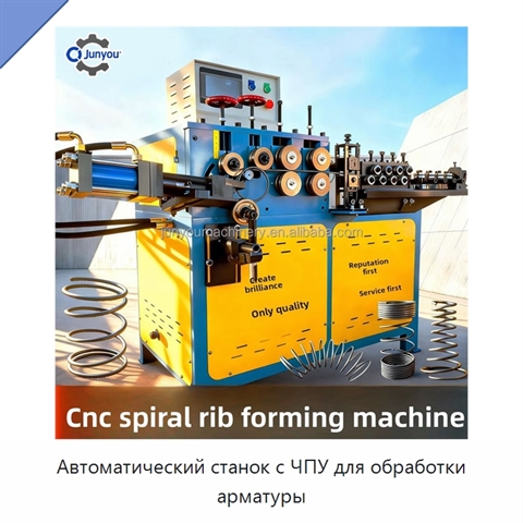 Автоматический станок с ЧПУ для обработки арматуры