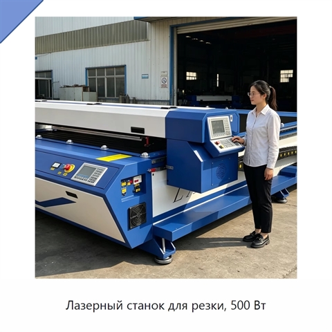 Лазерный станок для резки, 500 Вт